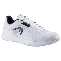Chaussures Head Sprint Team 3.5 Clay White Blueberry  Offre - Pas cher