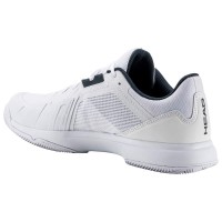 Chaussures Head Sprint Team 3.5 Clay White Blueberry  Offre - Pas cher