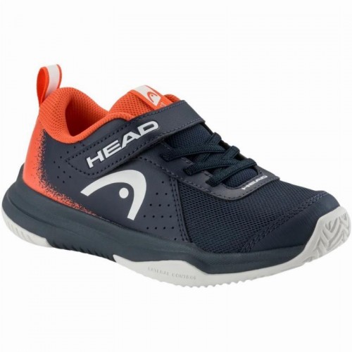 Head Sprint Velcro 4.0 Dark Blue Red Junior Sneakers