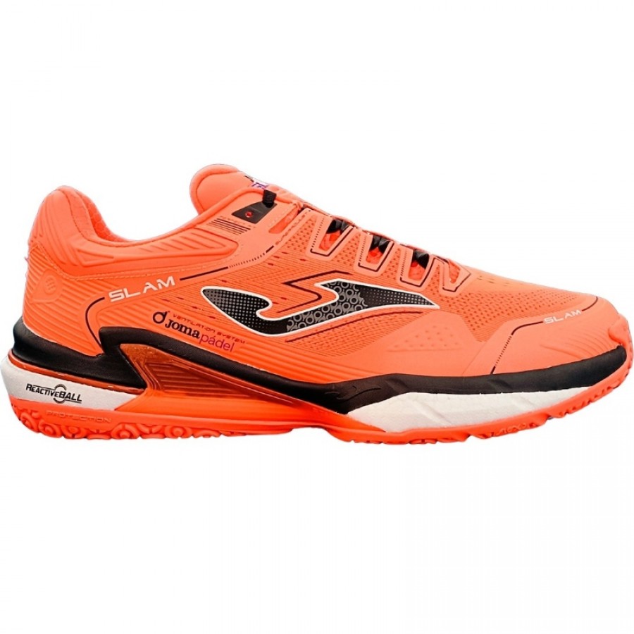 Joma Slam 2408 Tênis Laranja  Oferta + Barato