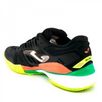 Joma WPT T.Slam 2201 Clay Preto Fluorescente Laranja Tênis  Oferta + Barato