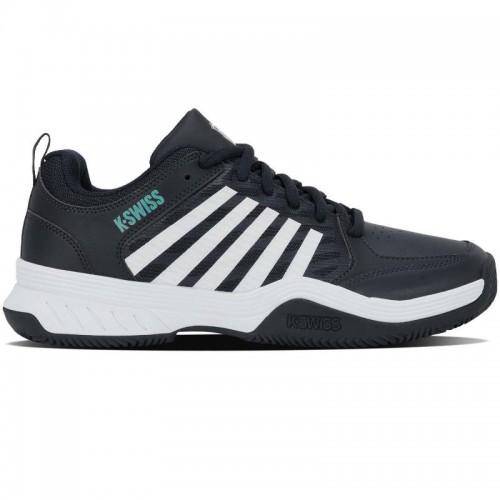 Zapatillas de Padel Kswiss Court Express 2 Clay Carbon Blanco