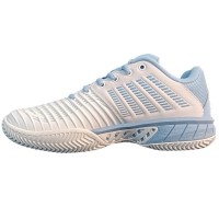 Tênis Feminino Kswiss Express Light 3 HB Clay Branco Azul Verde  Oferta + Barato