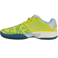 Kswiss Express Light 3 HB Padel Yellow Blue Sneakers  Offer + Cheap