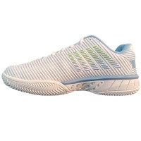 Kswiss Hypercourt Express 2 HB Clay White Blue Green Women''s Sneakers  Offer + Cheap