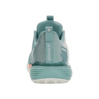 Tênis Kswiss Ultrashot 3 Branco Turquesa  Oferta + Barato