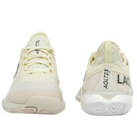 Zapatillas Lacoste AG-LT23 Lite Clay Blanco Amarillo Mujer  Oferta + Barato