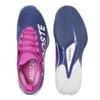 Lacoste AG-LT25 Lite 125 Tênis Rosa Azul Escuro  Oferta + Barato