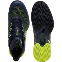 Lacoste Daniil Medvedev AG-LT23 Ultra Clay Navy Yellow Sneakers