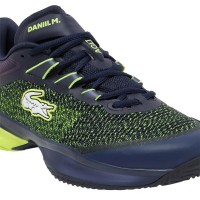 Lacoste Daniil Medvedev AG-LT23 Ultra Clay Navy Yellow Sneakers