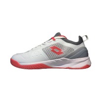 Sneakers Lotto Mirage 200 White Red Poppy Grey  Offer + Cheap