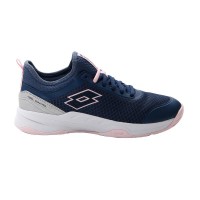 Tênis Lotto Mirage 500 II Azul Denim Rosa Cinza Cinza Cinza Mulheres  Oferta + Barato