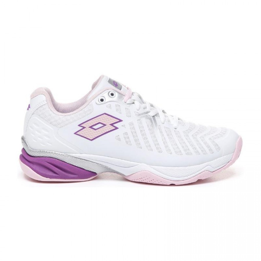 Lotto Space 400 Clay Blanco Purpura Sneakers
