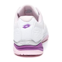 Lotto Space 400 Clay Blanco Purpura Sneakers