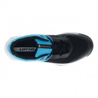Lotto Superrapida 600 Tênis Preto Turquesa  Oferta + Barato
