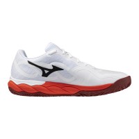 Zapatillas Mizuno Wave Enforcer Court Clay Blanco Rojo