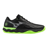 Tênis Mizuno Wave Enforce Court Padel Preto-Verde