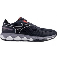 Mizuno Wave Enforce Tour 2 Clay Dark Blue Gray Sneakers