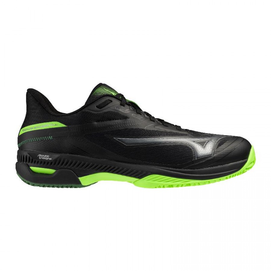 Tênis Mizuno Wave Exceed Court Padel Preto-Verde