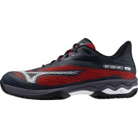 Mizuno Wave Exceed Light 2 Padel Black White Red Sneakers  Offer + Cheap