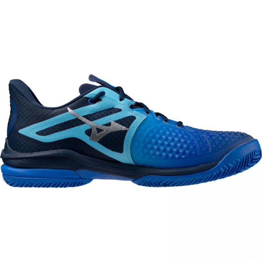 Mizuno Wave Exceed Tour 6 Clay Blue White Sneakers  Offer + Cheap