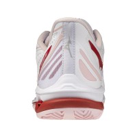 Mizuno Wave Exceed Tour 7 Clay White Red Baskets féminines