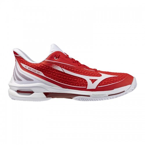 Zapatillas de Padel Mizuno Wave Exceed Tour 7 Clay Rojo Blanco