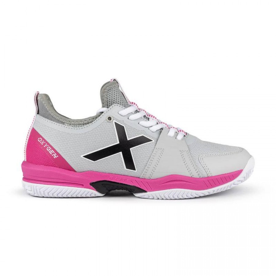 Zapatillas Munich Oxygen 51 Padel Gris Mujer  Oferta + Barato