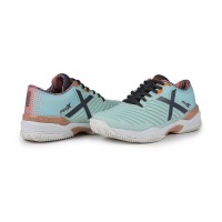 Baskets Femme Munich Padx 47 Padel Bleu Turquoise  Offre - Pas cher
