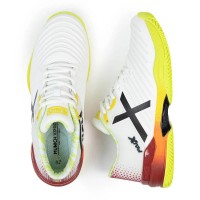 Munich Padx 57 White Red Yellow Sneakers