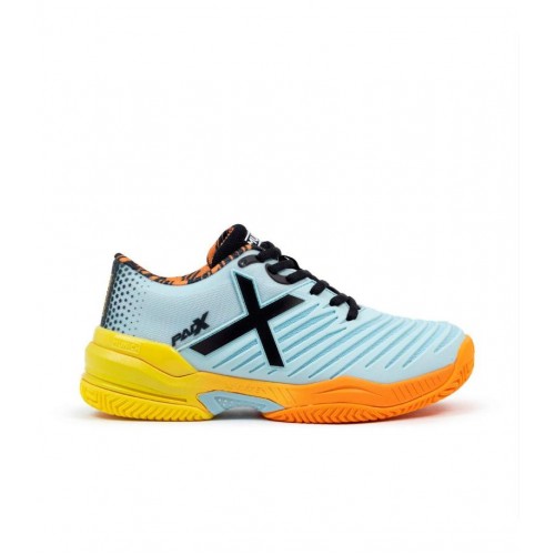 Munich Padx 58 Padel Sneakers Gray Orange Women