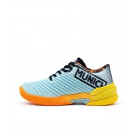 Munich Padx 58 Padel Sneakers Gray Orange Women