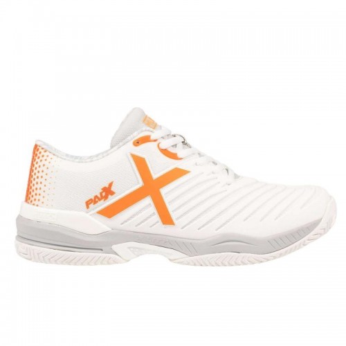 Baskets Munich Padx 60 Blanche Orange