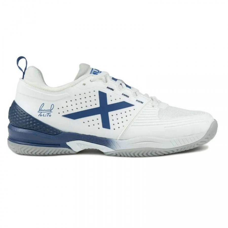Munich Tolito Atomik 52 White Blue Sneakers