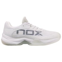 Baskets Nox At10 Lux Blanc Gris  Offre - Pas cher