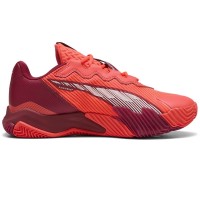 Puma Nova Elite Red Bordeaux White Sneakers  Offer + Cheap