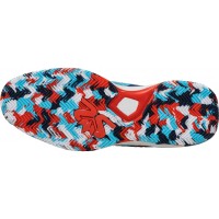 Salming Rebel Camo White Red Blue Shoes  Offer + Cheap
