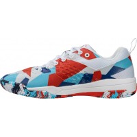 Salming Rebel Camo White Red Blue Shoes  Offer + Cheap