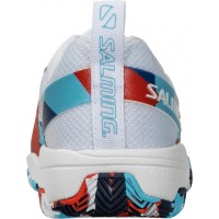 Salming Rebel Camo White Red Blue Shoes  Offer + Cheap