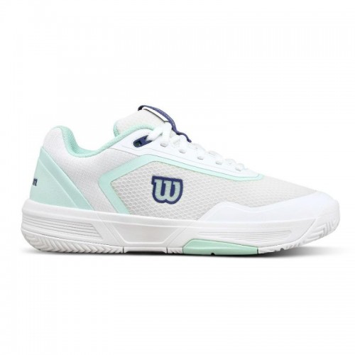Wilson Courtglide White Aquamarine Women''s Sneakers