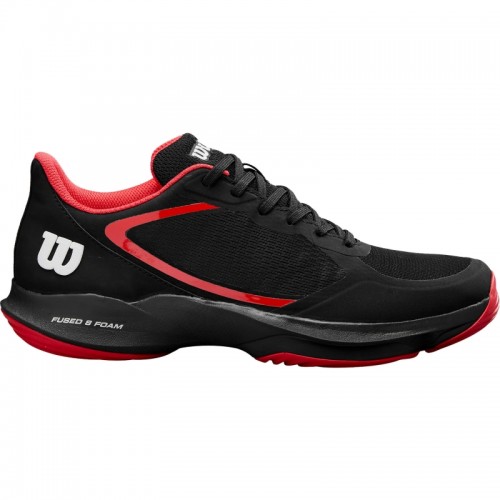 Wilson Hurakn Lite Black Red White Sneakers