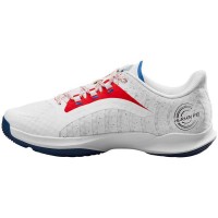 Wilson Hurakn Pro Branco Vermelho Azul Sapatilhas Mulher  Oferta + Barato