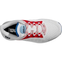 Wilson Hurakn Pro Branco Vermelho Azul Sapatilhas Mulher  Oferta + Barato