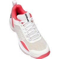 Wilson Hurakn Pro V2 White Pink Dubarry Women''s Sneakers