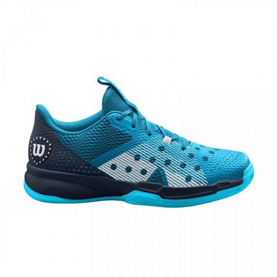Wilson Hurakn Team Live Blue Navy Shoes PADELPOINT Wilson Hurakn Team Live Blue Navy Shoes