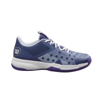 Wilson Hurakn Team Cobalt Lilac White Sneakers Women  Offer + Cheap