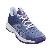 Wilson Hurakn Team Cobalt Lilac White Sneakers Women  Offer + Cheap