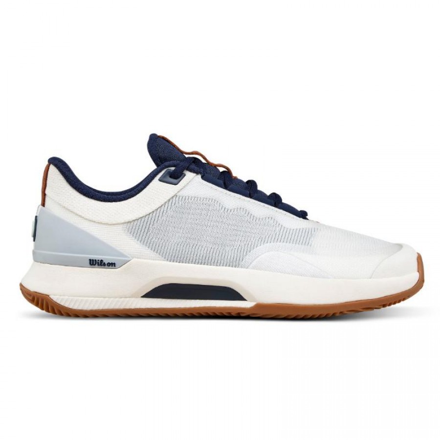 Wilson Intrigue Tour Clay White Vanilla Navy Blue Scarpe femminili