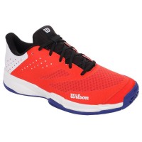 Wilson Kaos Stroke 2.0 White Orange Blue Shoes PADELPOINT Wilson Kaos Stroke 2.0 White Orange Blue Shoes