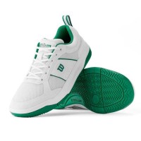Wilson Pickleball Pro White Green Sneakers  Offer + Cheap